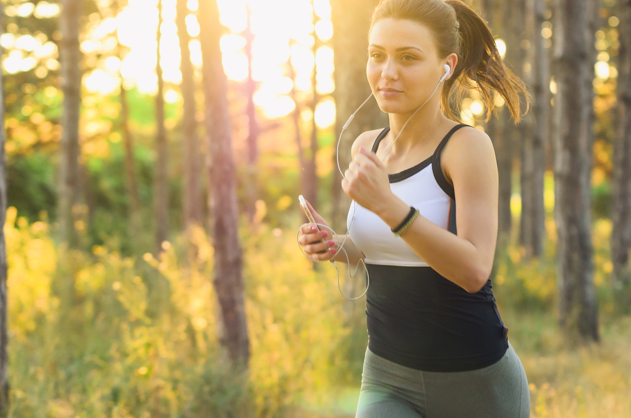 femme running course a pied